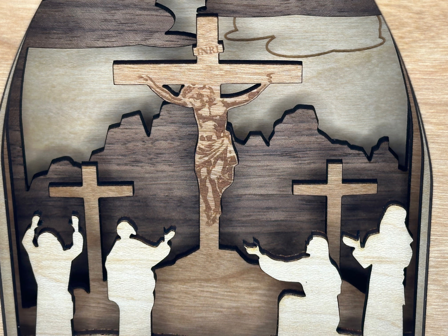 The Crucifixion of Jesus Light Box