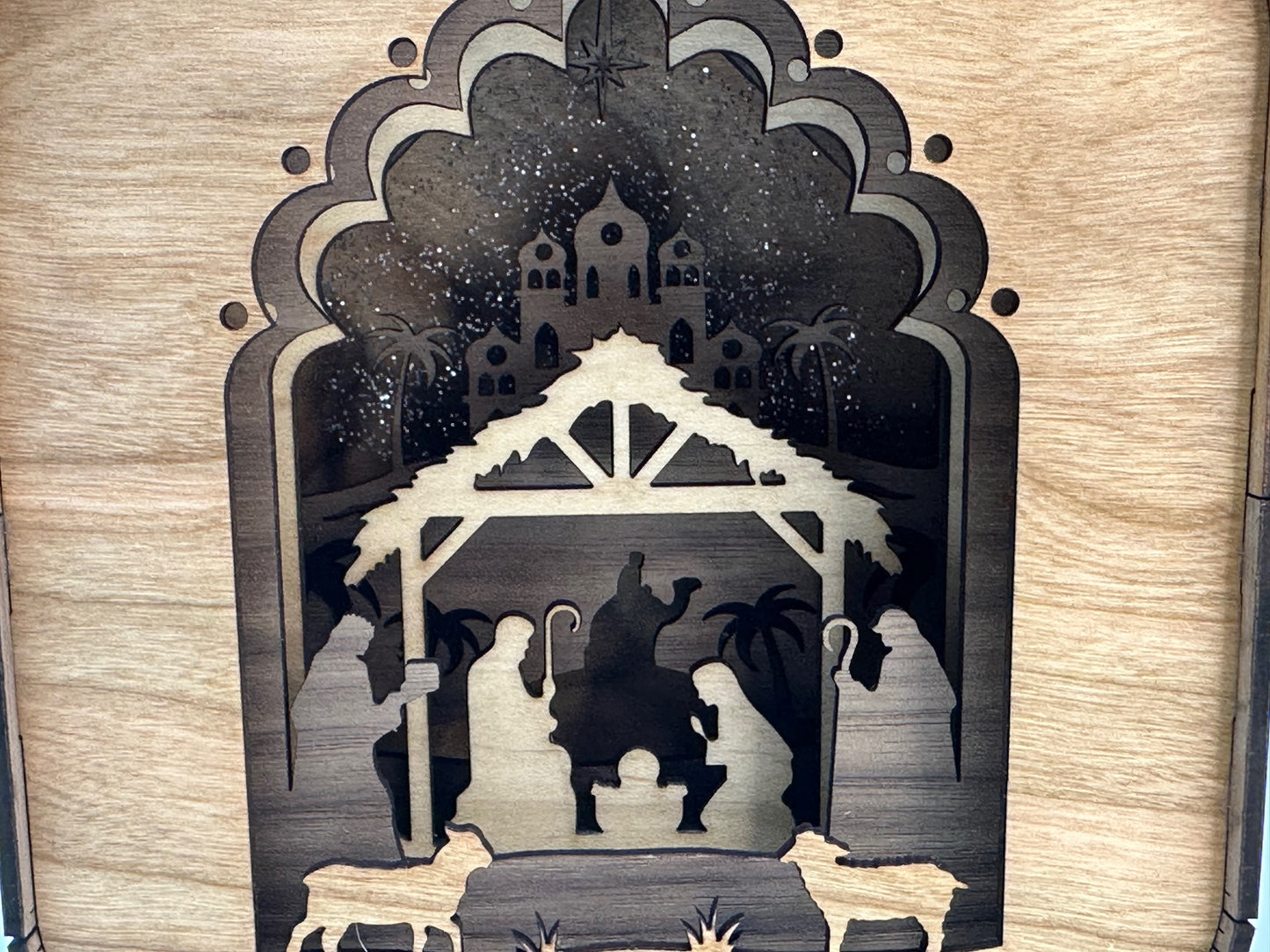 Nativity Light Box