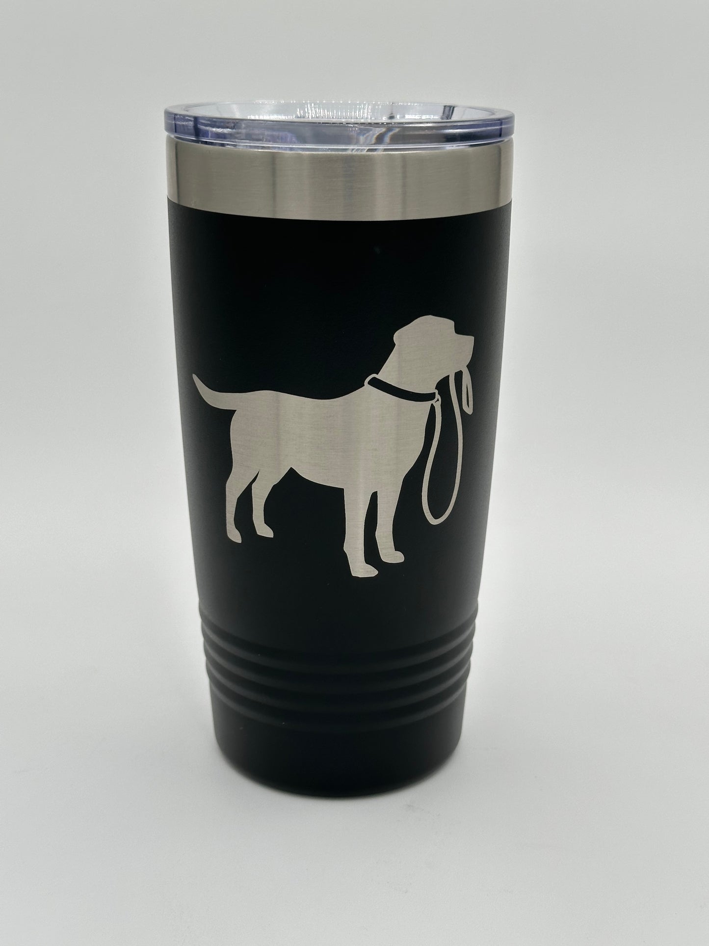 Lab Tumbler in Black with Slider Lid