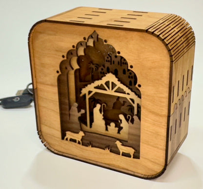 Nativity Light Box