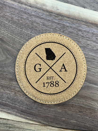 Georgia 1788 Coaster Set (6)